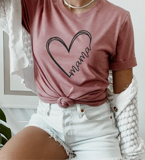 Heart Mama Tee