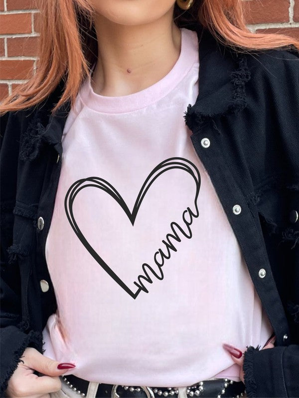 Heart Mama Tee