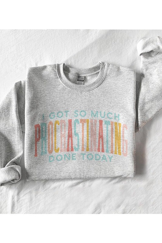 I Got So Much Procrastinating Done Today