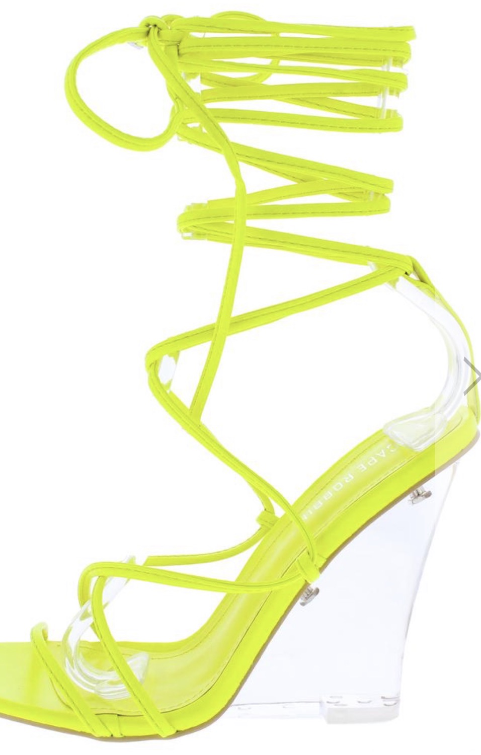 Fallen Wedge-Neon Yellow