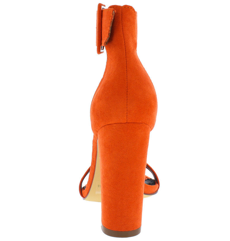 Orange Chanel Heel