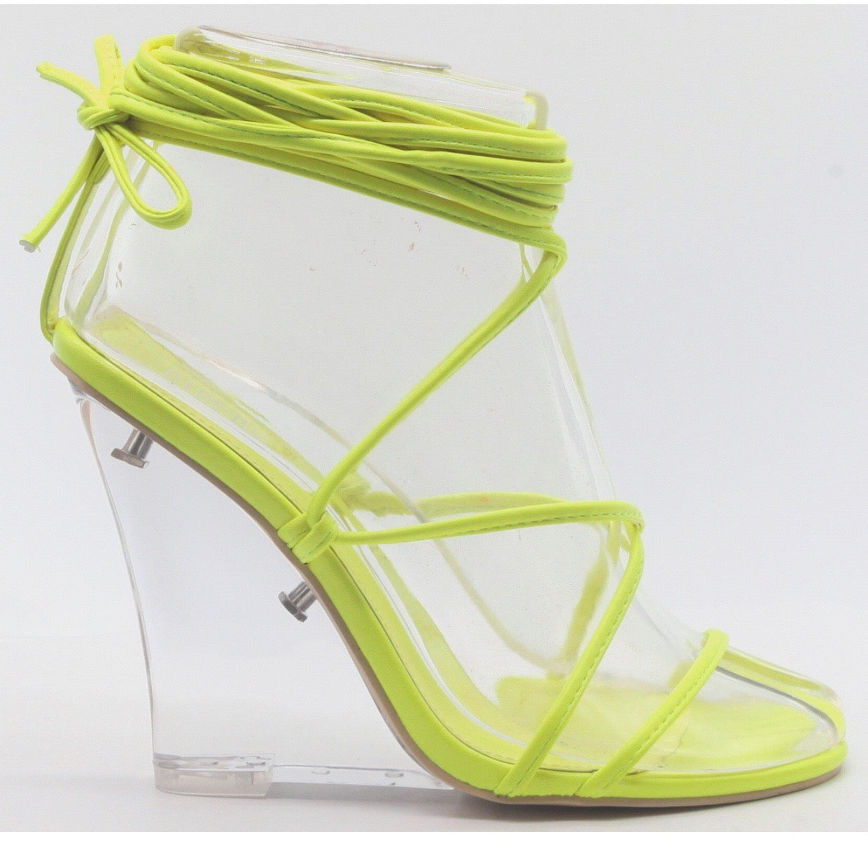 Fallen Wedge-Neon Yellow