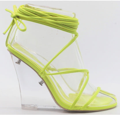 Fallen Wedge-Neon Yellow