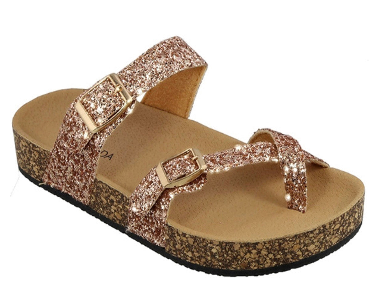 Amara Sandal-Rose Gold