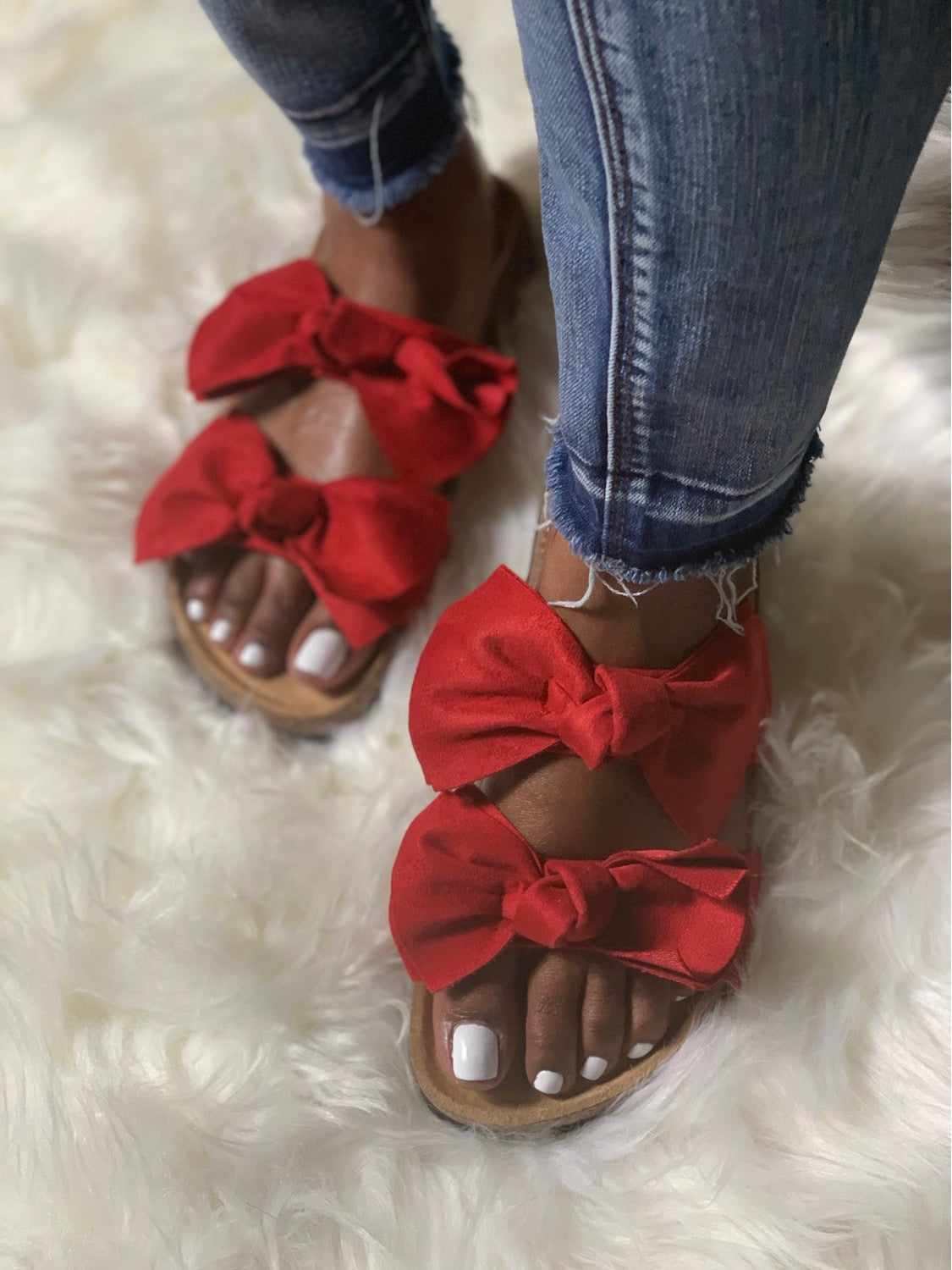 Boardwalk Sandal-Red