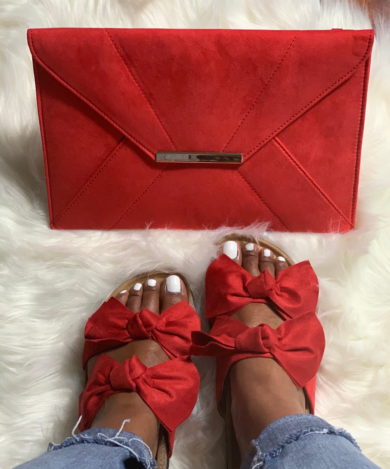 Boardwalk Sandal-Red