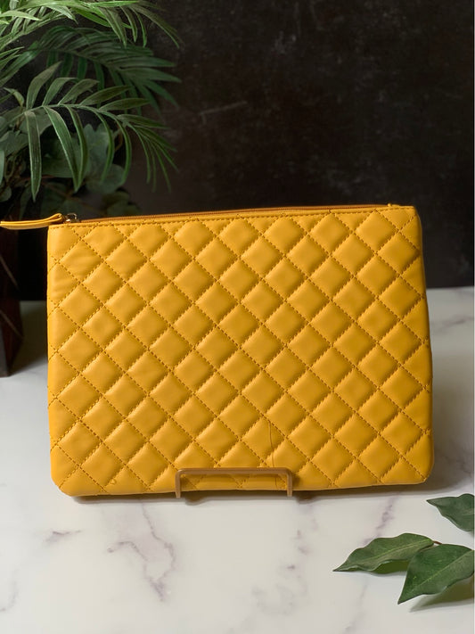 Stitch Clutch Yellow