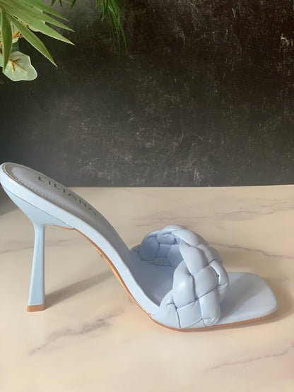 Daisy Mule-Slate Blue