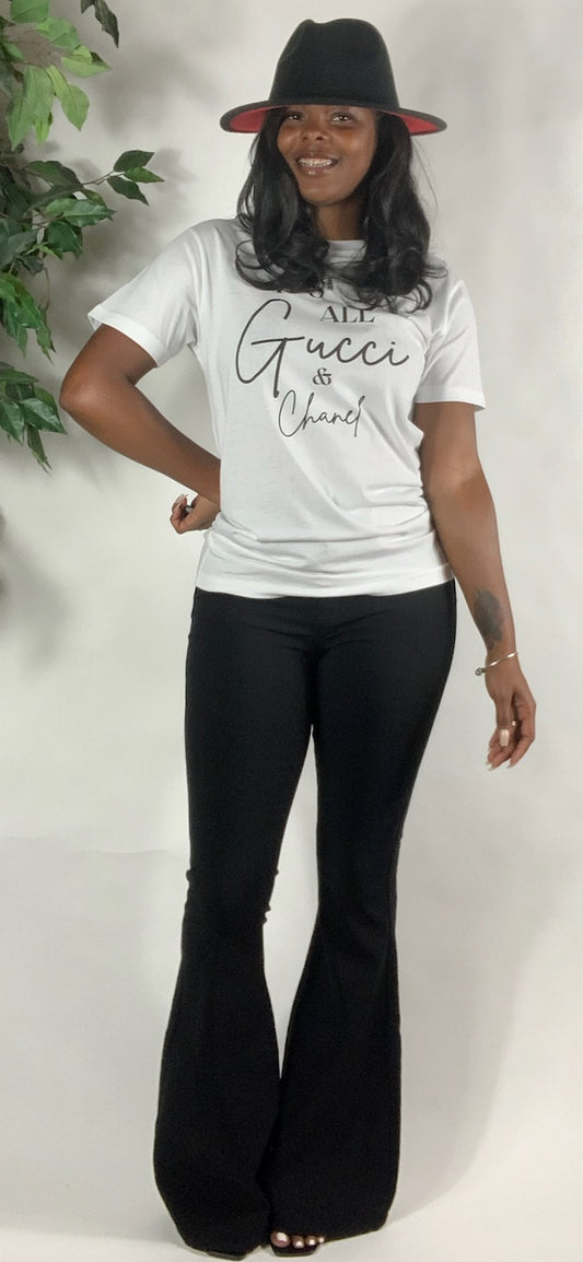 Luxe Graphic Tee 2.0 -White