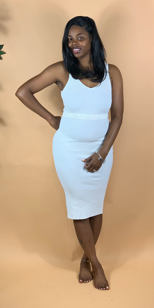 Lilly Dress-white