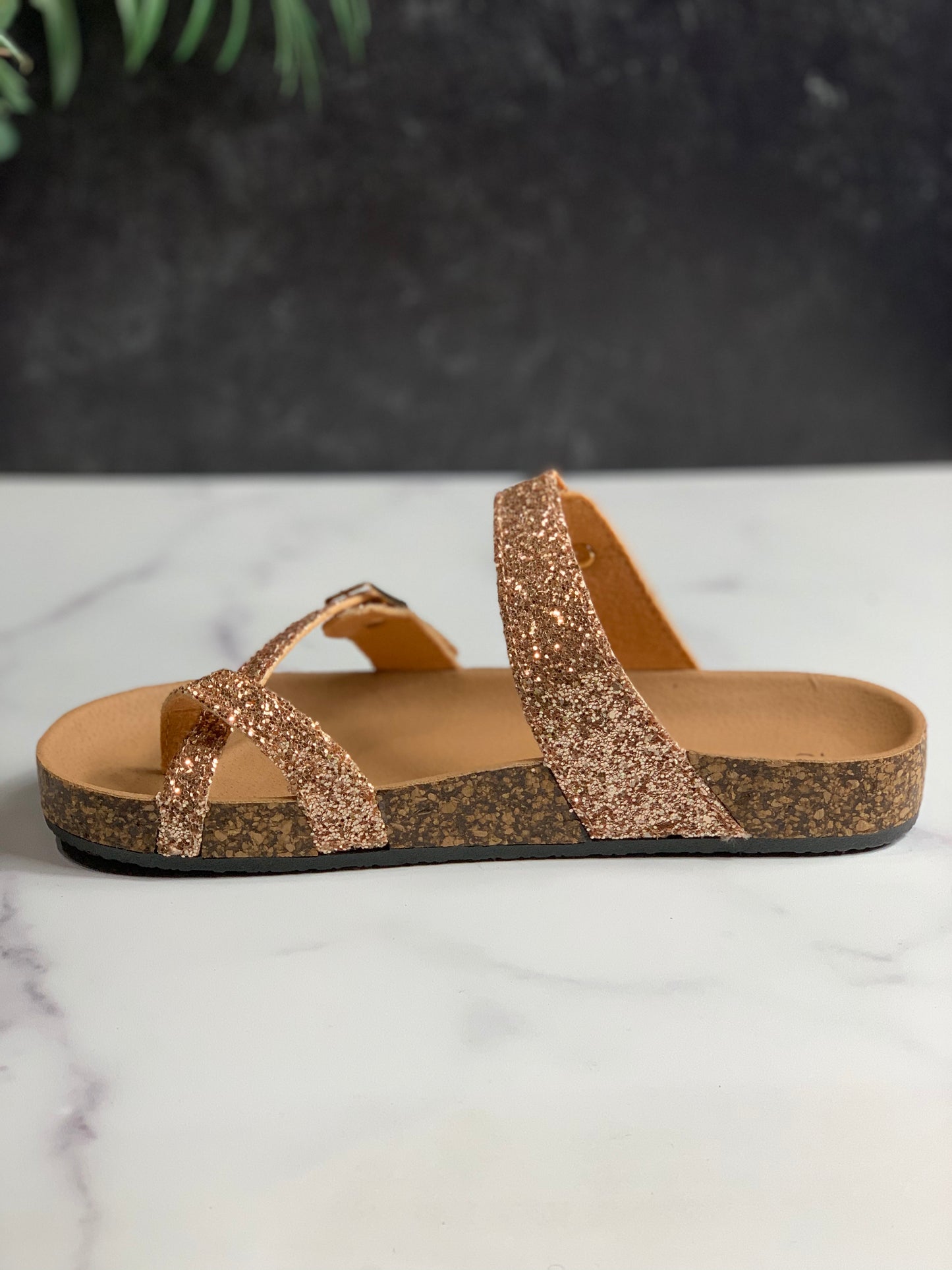 Amara Sandal-Rose Gold