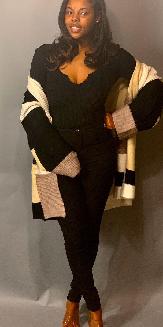 Block Cardigan