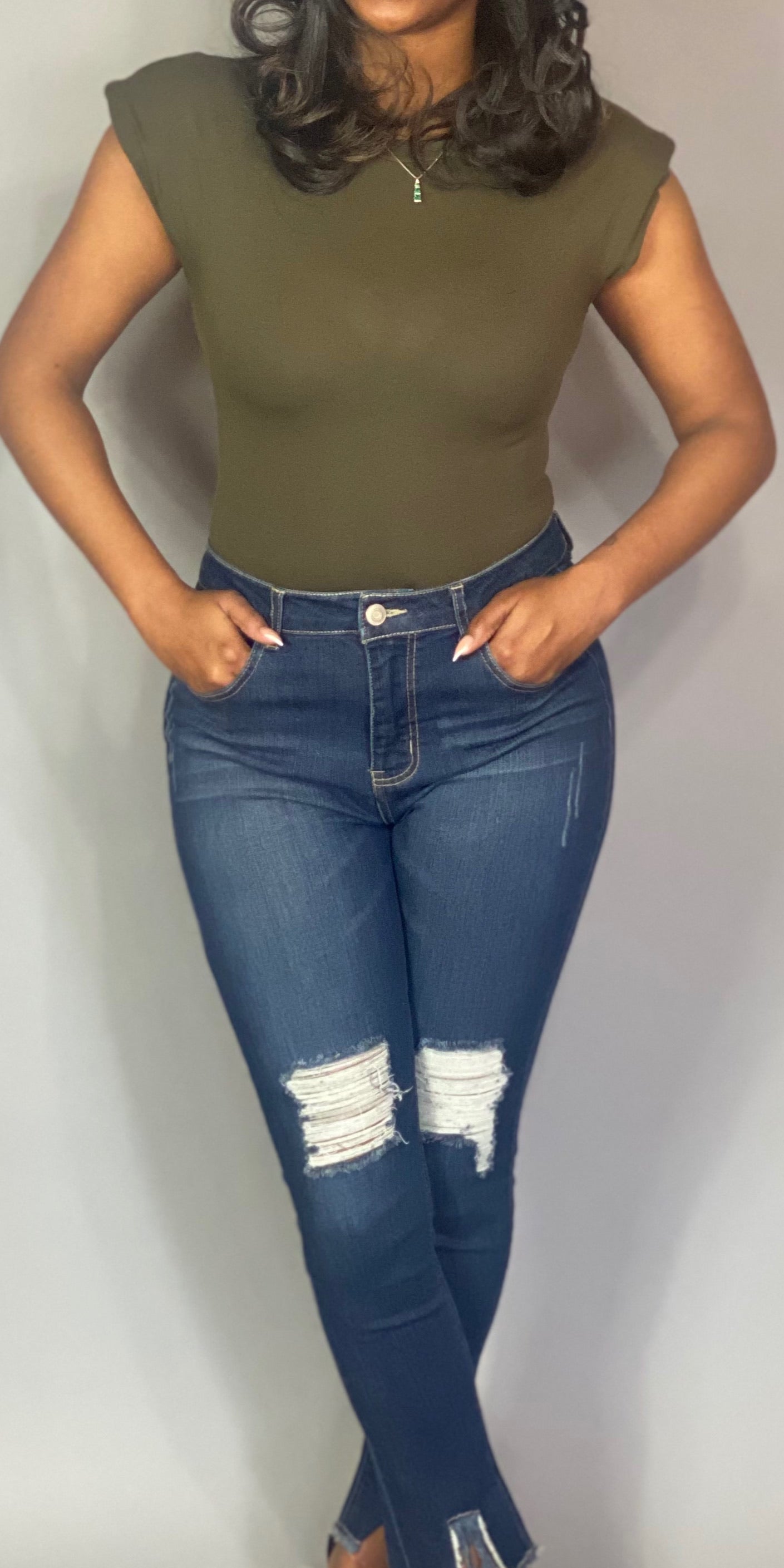 Above Average Bodysuit Green